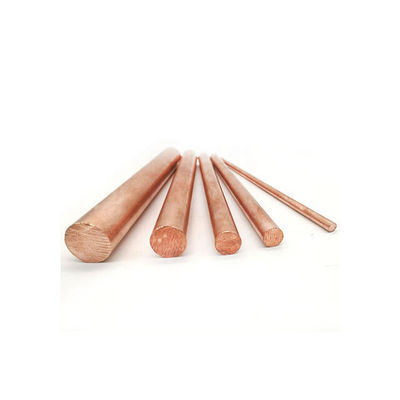 T1 T2 Copper Alloy Rod Bar / Polished Oiled Brass Round Rod